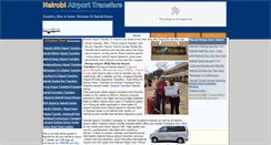 Desktop Screenshot of nairobiairporttransfers.com